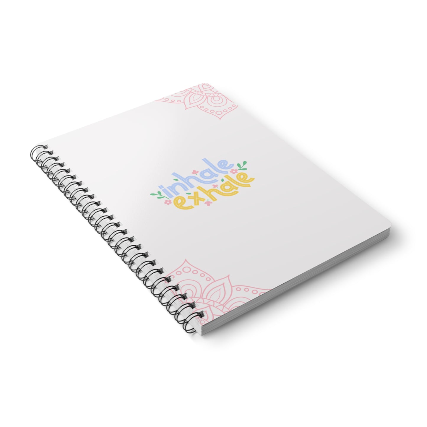 Inhale Exhale Mandala A5 Notebook