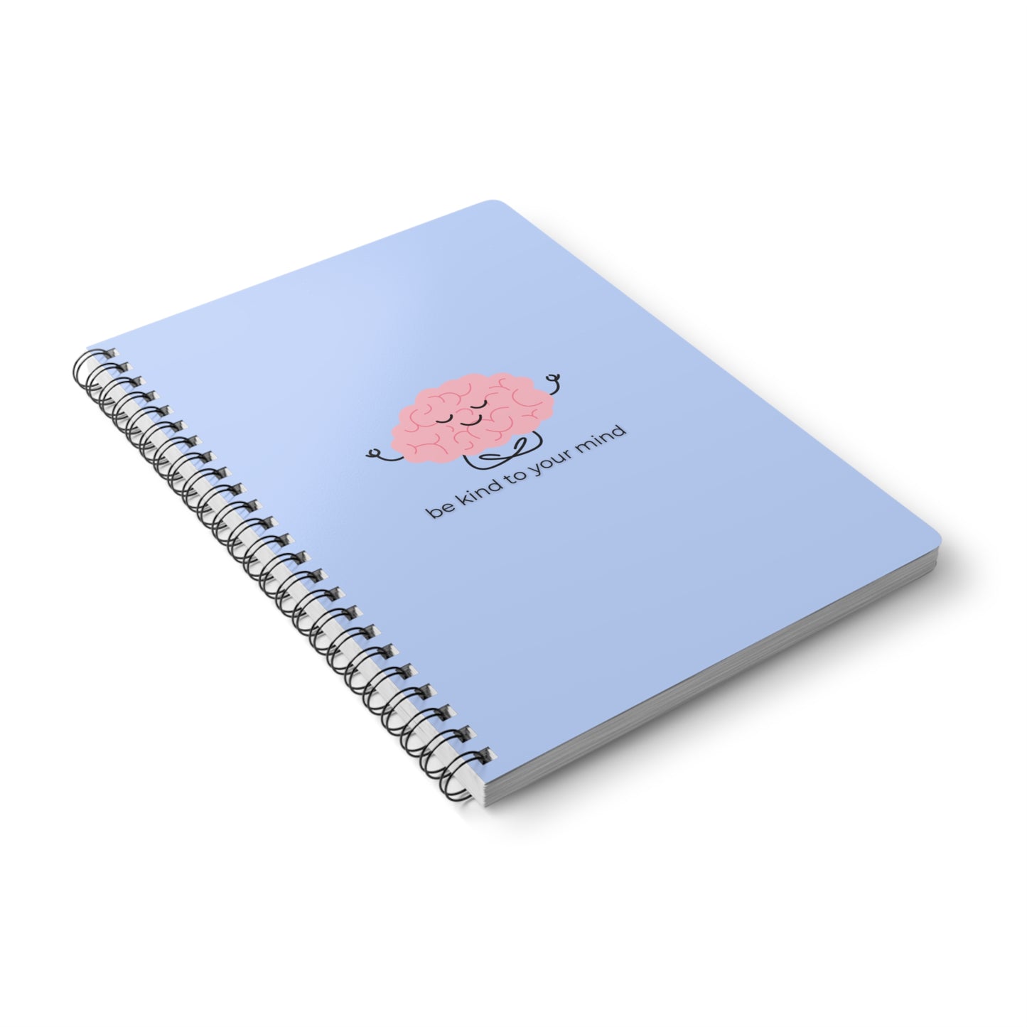 Be Kind to Your Mind A5 Notebook – Blue Cover